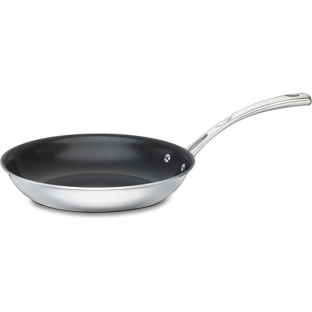 Cuisinart French Classic Tri-Ply Stainless 8-Inch Nonstick Skillet(10-Inch)