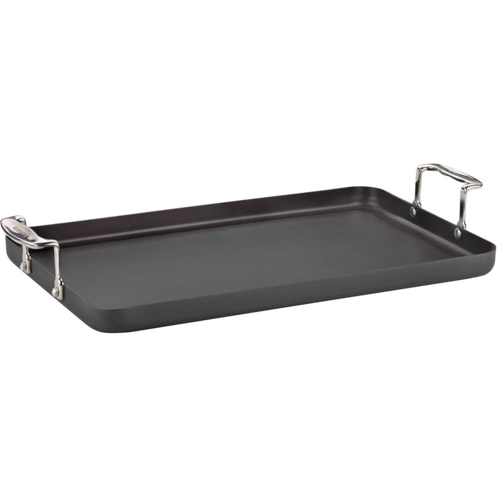 Cuisinart Chef’s Classic™ Nonstick Hard Anodized 13″ x 20″ Double Burner Griddle