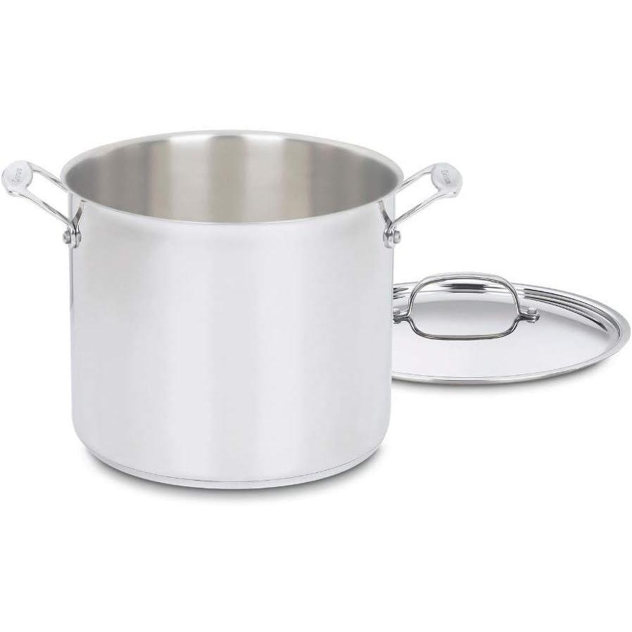 Cuisinart 766-24 Chef’s Classic 8-Quart Stockpot with Cover, Stainless Steel(12-Quart)