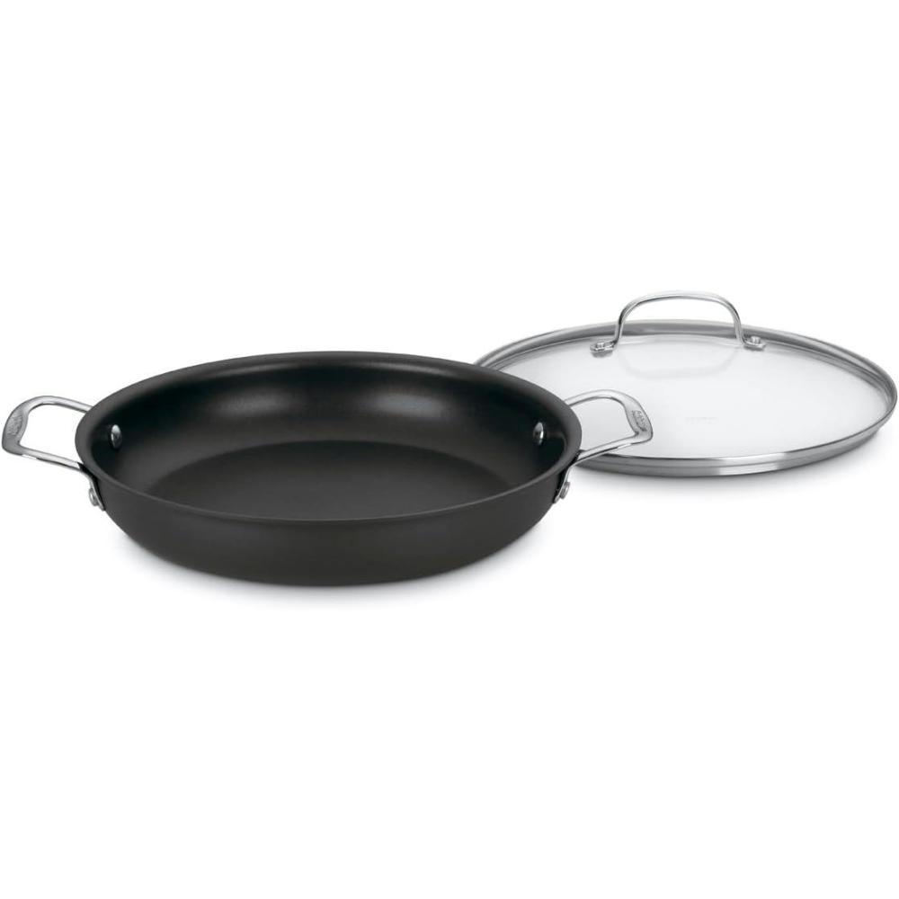 Cuisinart Chef’s Classic™ Nonstick Classic Hard Anodized 12″ Everyday Pan w/Medium Dome Cover