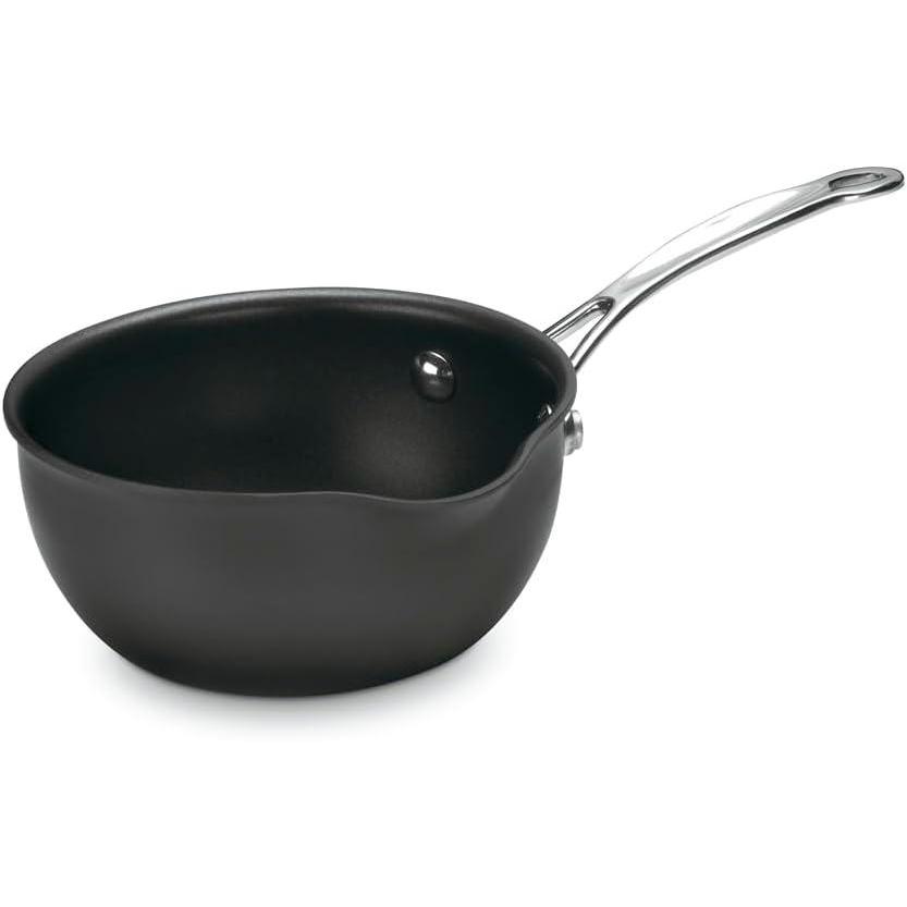 Cuisinart Chef’s Classic PURELYCERAMIC™ and PFAS-Free Nonstick Hard-Anodized 1-Quart Open Pour Saucier. 635C-160P