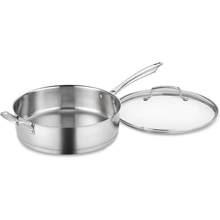 Cuisinart Professional Stainless Saute with Cover, 6-Quart