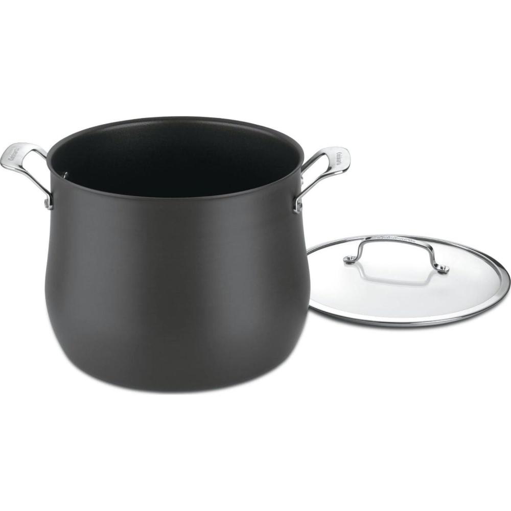 Cuisinart Contour® Hard Anodized 12 Quart Stockpot w/Cover(Stockpot)