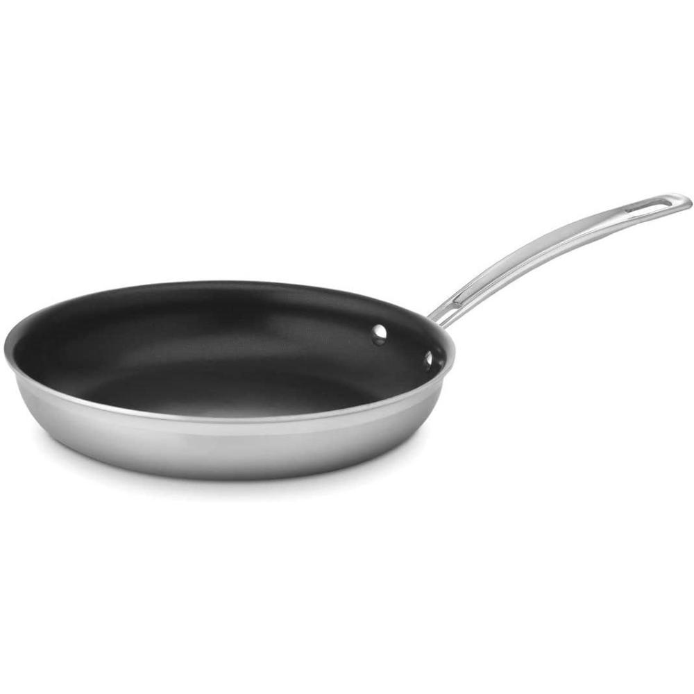 Cuisinart MultiClad Pro 10″ Open Skillet, Inch, Non Stick Stainless Steel