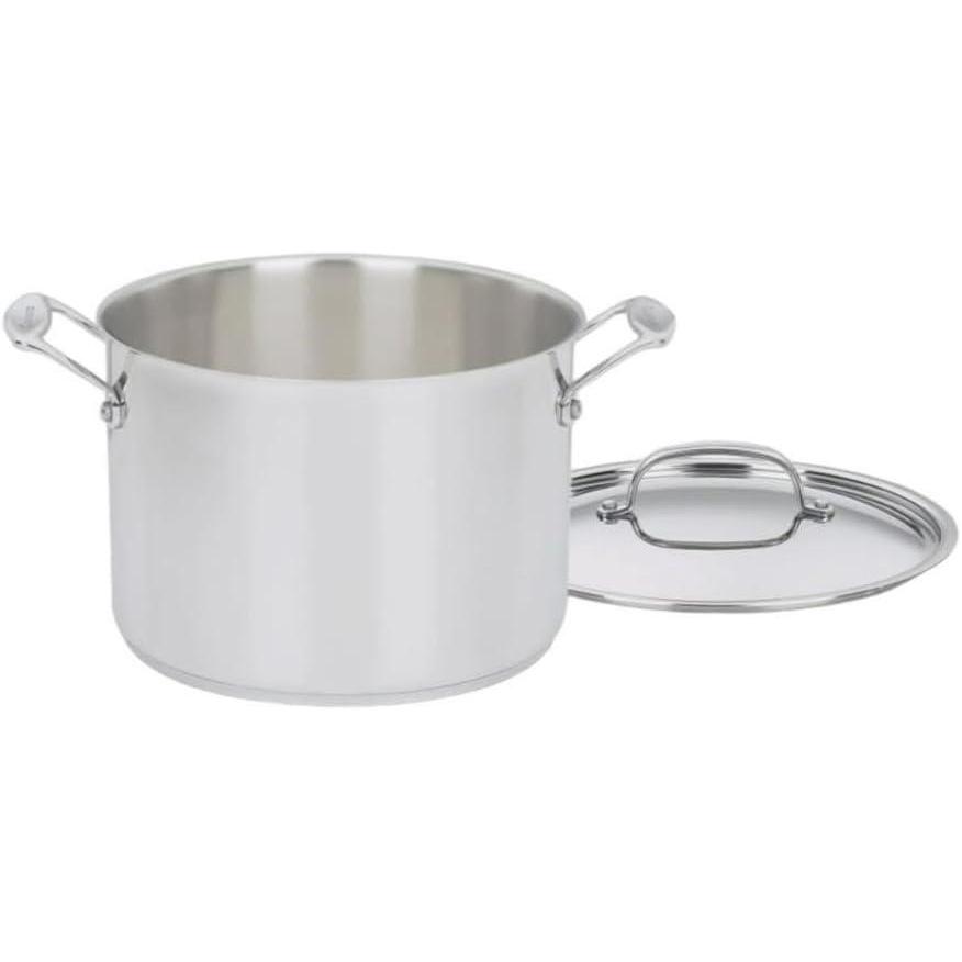 Cuisinart 766-24 Chef’s Classic 8-Quart Stockpot with Cover, Stainless Steel(8-Quart)