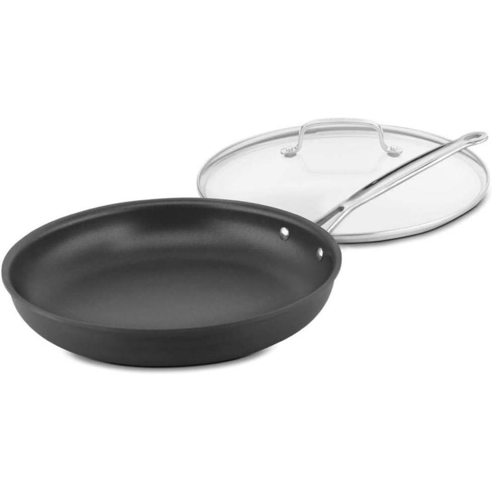 Cuisinart Chef’s Classic™ Nonstick Hard Anodized 12″ Nonstick Skillet with Glass Cover(Skillet w/Glass Cover)