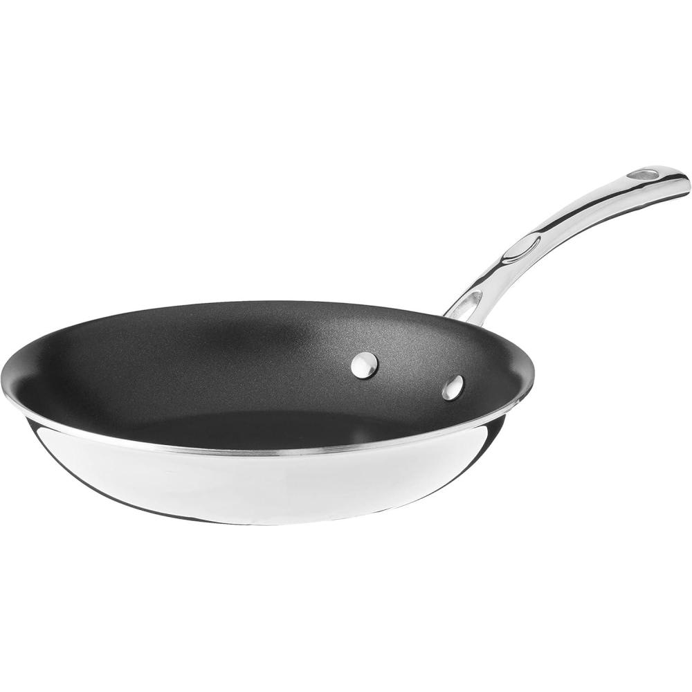 Cuisinart French Classic Tri-Ply Stainless 8-Inch Nonstick Skillet(8-Inch)