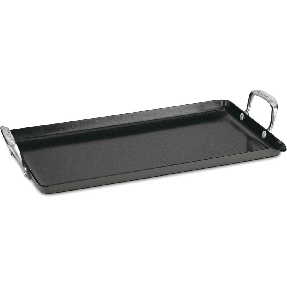 Cuisinart GG30-20 GreenGourmet Hard-Anodized Nonstick 11-Inch Square Grill Pan(18-Inch x 10-Inch)