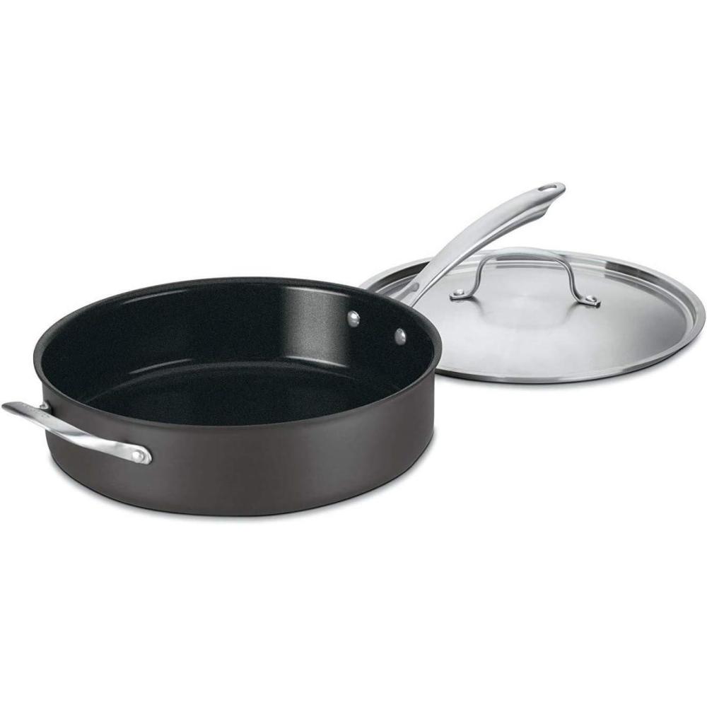Cuisinart GG30-20 GreenGourmet Hard-Anodized Nonstick 11-Inch Square Grill Pan(5.5-Quart)