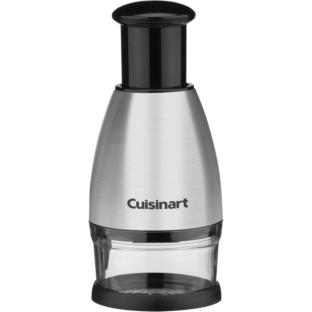 Cuisinart Chopper, Stainless Steel/Black, CTG-00-SCHP, 8.2″ x 3.9″ x 3.9″(Black)