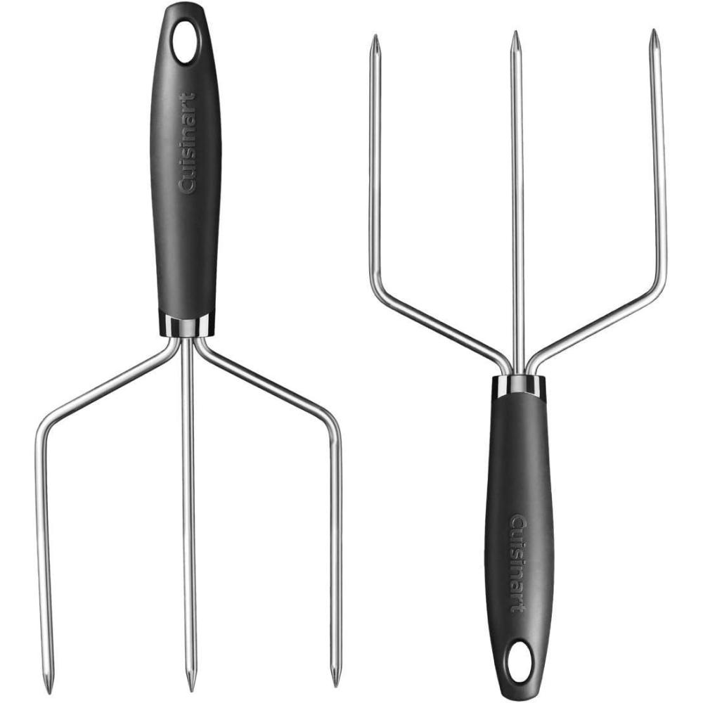 Cuisinart Curve Handle Hand Grater,Black/Silver(Turkey Lifters (Set of 2))