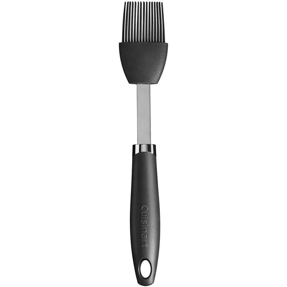 Cuisinart Curve Handle Hand Grater,Black/Silver(Silicone Basting Brush)