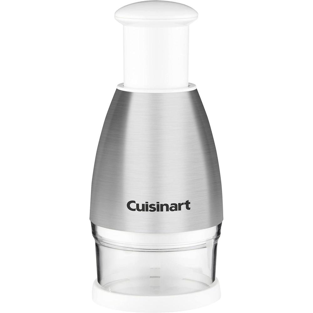 Cuisinart Chopper, Stainless Steel/Black, CTG-00-SCHP, 8.2″ x 3.9″ x 3.9″(White)
