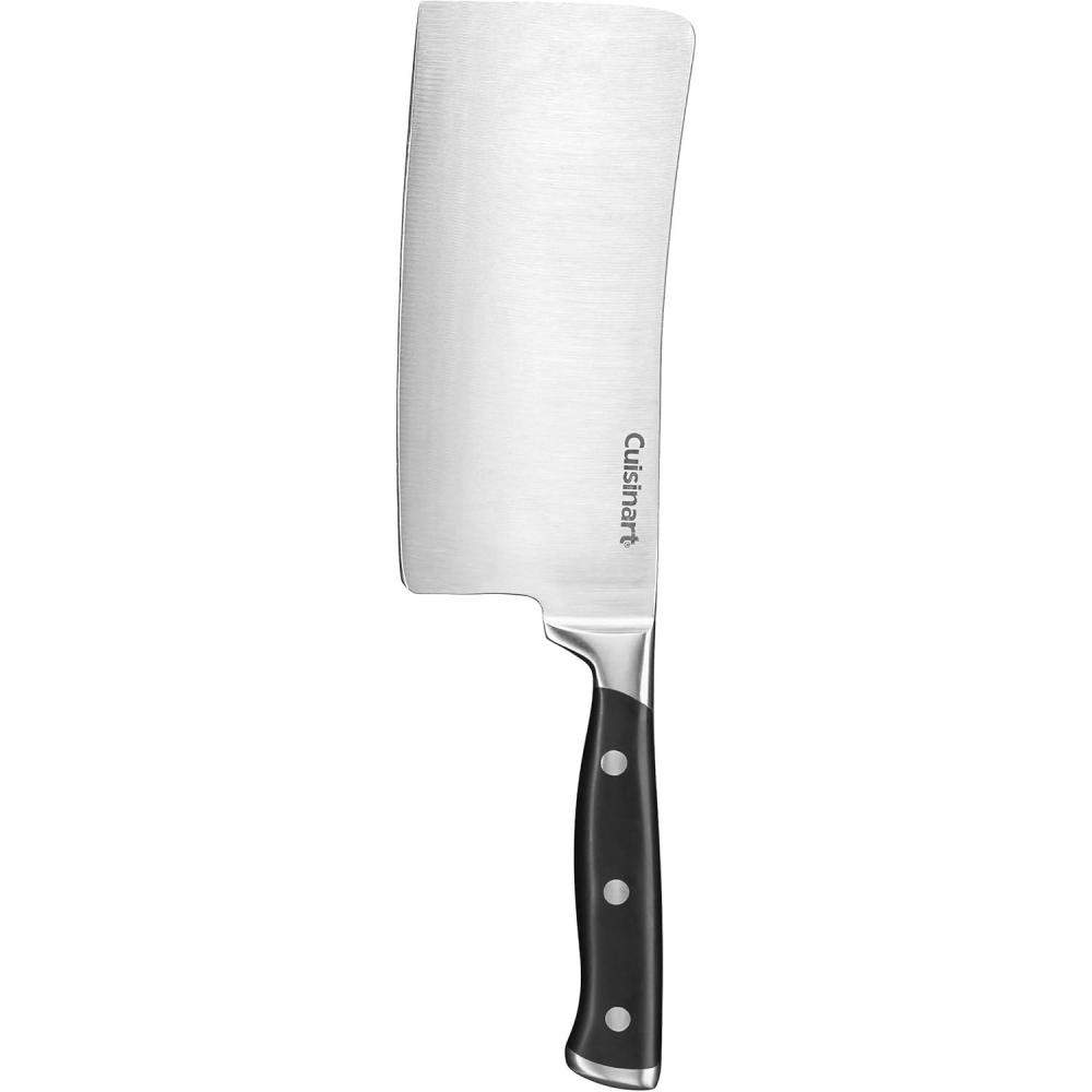 Cuisinart C77TR-9SHP Triple Rivet Collection Steel Knife Sharpener, 9-Inch, Black(Cleaver)