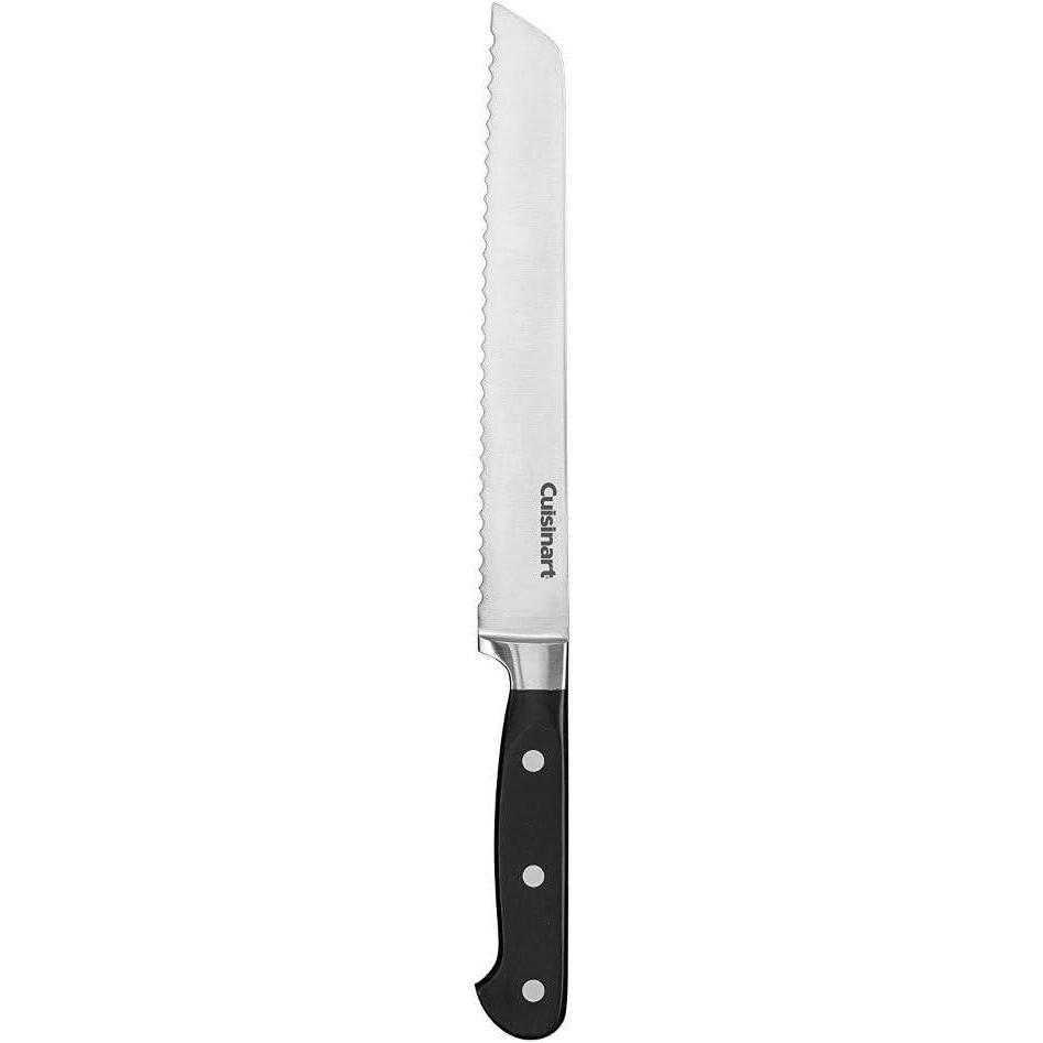 Cuisinart C77TR-8BD Triple Rivet Collection 8″ Bread Knife, Black