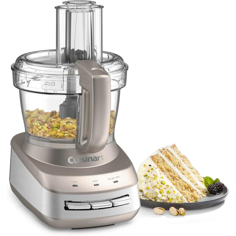 Cuisinart FP-130MB Core Custom 13-Cup Multifunctional Food Processor, Marine Blue(Silver Sand)