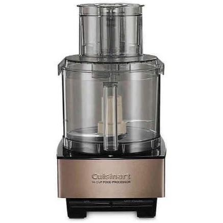 Cuisinart 7-Cup Pro Classic Food Processor, 600-Watt Motor, Vegetable Chopper & Blender for Mincing, Dicing, Shredding, Puree & Kneading Dough, DLC-10SYP1, White(Umber)