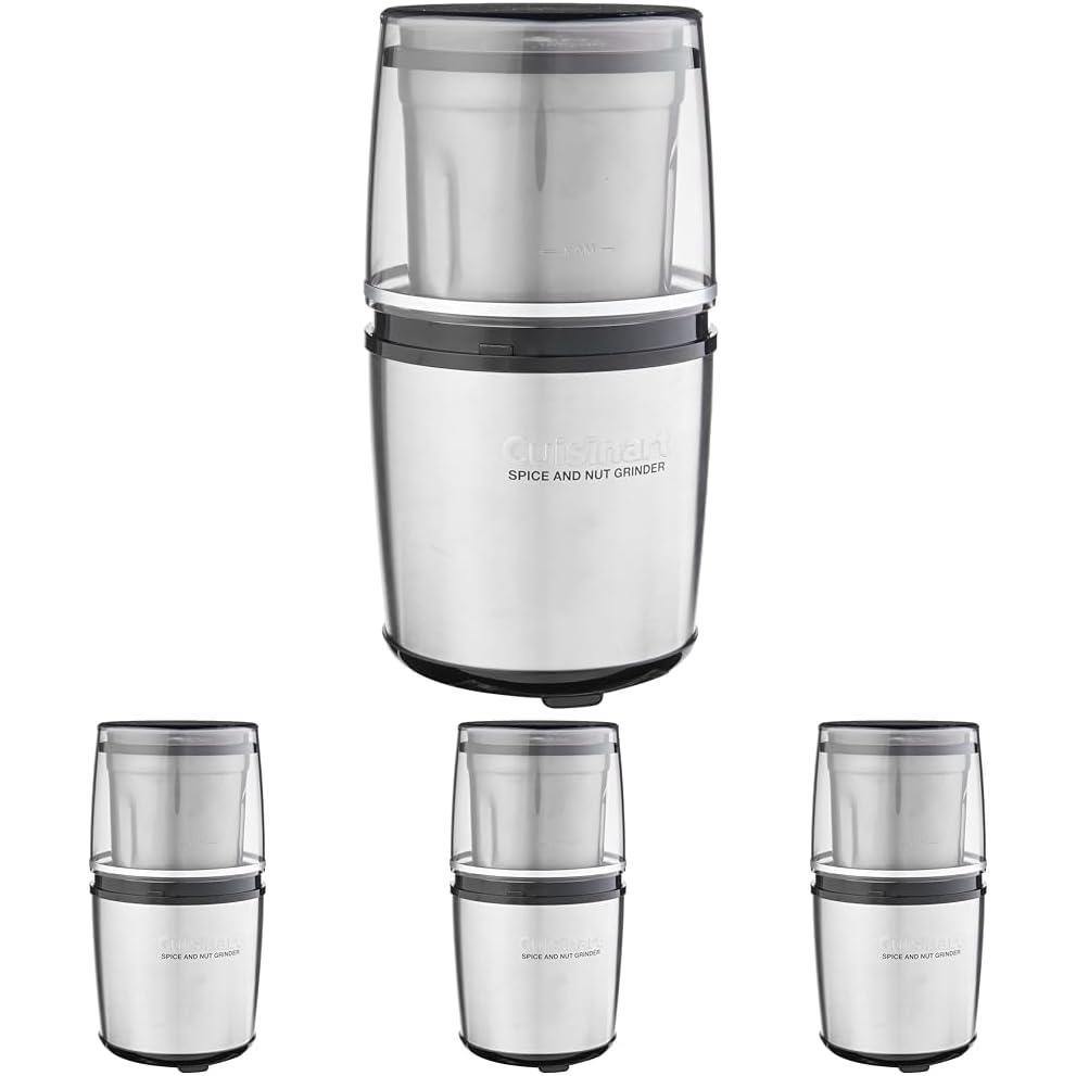 Cuisinart SG-10 Electric Spice-and-Nut Grinder, Stainless/Black, Mini(Stainless/Black)