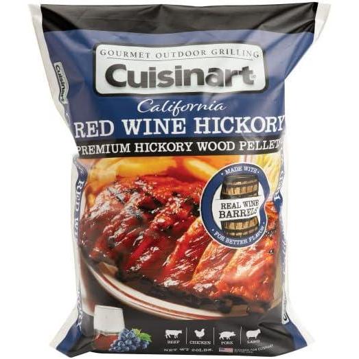 Cuisinart CWPL-203 California Red Wine Hickory Pellets, 20 lb. Bag