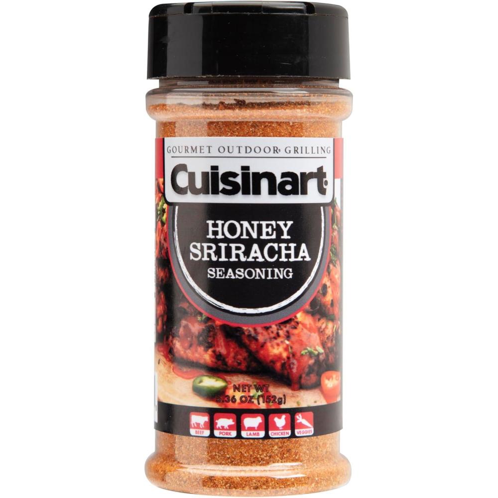 Cuisinart Nashville Hot Seasoning – Spicy, Peppery, Savory – CGSS-777(Honey Sriracha  5.4 oz)