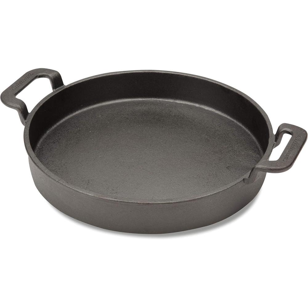 Cuisinart CCP-1000, Pre-Seasoned Cast Iron Griddle Pan, 10″(Pre-Seasoned Cast Iron Griddle Pan  10″)