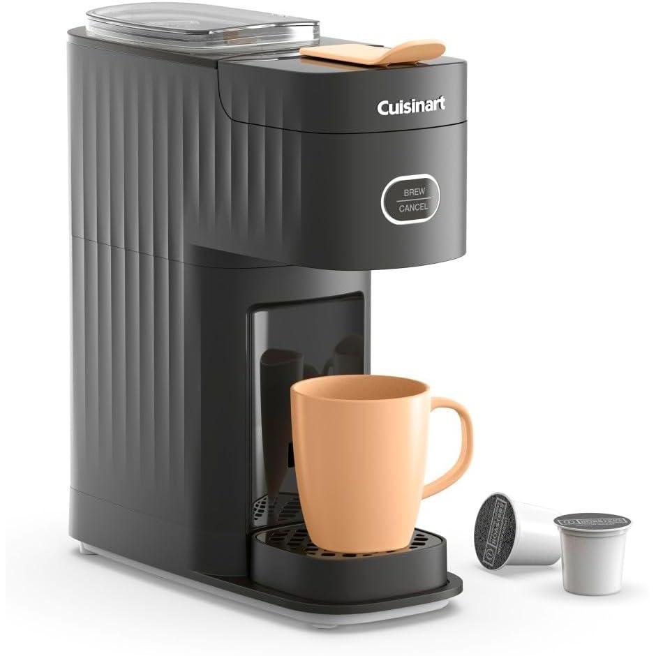 Cuisinart Soho™ Single-Serve Coffeemaker, Truffle, SS-7TR(Black)