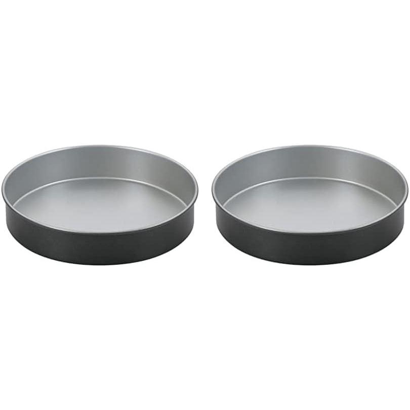 Cuisinart 9-Inch Round Cake Pan, Chef’s Classic Nonstick Bakeware, Silver, AMB-9RCK(1 Count (Pack of 2))