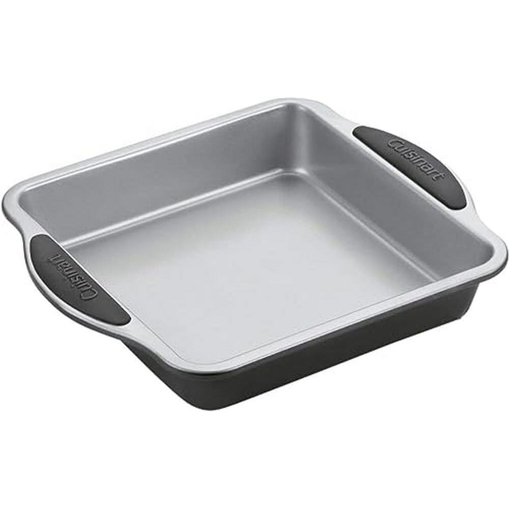 Cuisinart Easy Grip Bakeware 9-Inch Round Cake Pan(Square Cake Pan)