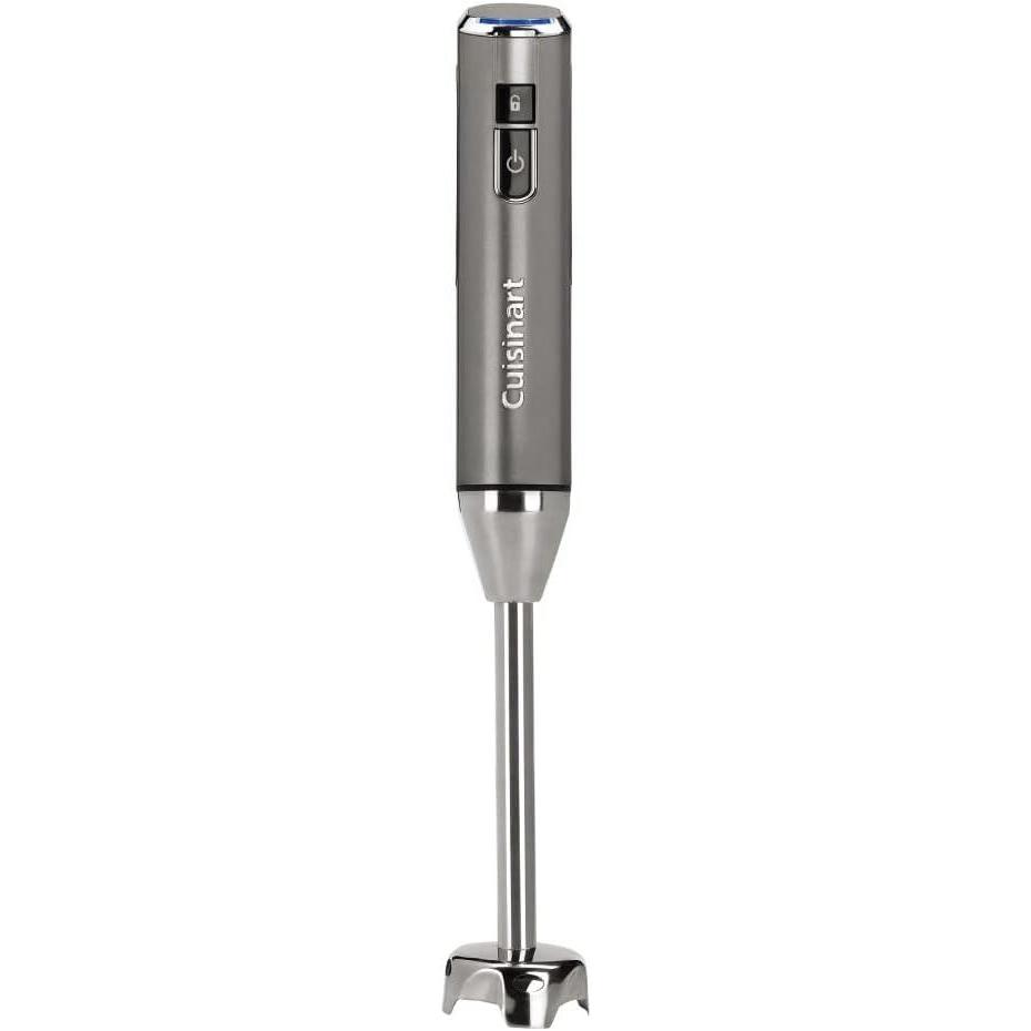 Cuisinart Electric Hand Blender & Mixer, EvolutionX Cordless Rechargeable, Gray/Black, RHB-100,Dark Grey(Hand Blender)