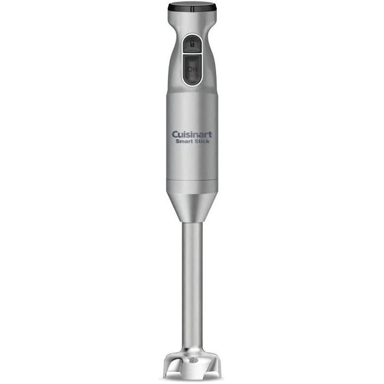 Cuisinart Smart Stick Two-Speed Hand Blender, Powerful Immersion Blender with 300-Watt Motor Blends Shakes, Smoothies, Puree, Baby Food, Soups & Sauces, CSB-175SVP1, Silver(Silver)