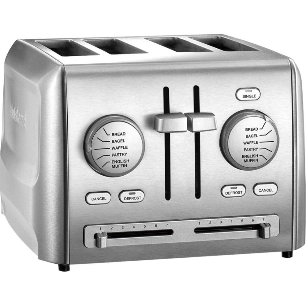 Cuisinart CPT-620 2-Slice Custom Select Toaster, Stainless Steel(4 Slice Toaster)