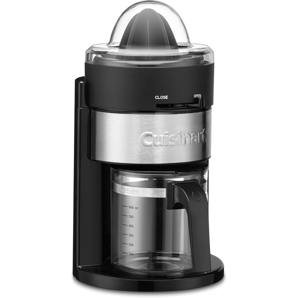 Cuisinart Citrus Juicer with Carafe, CCJ-900P1, Black/Silver, 24 Ounce