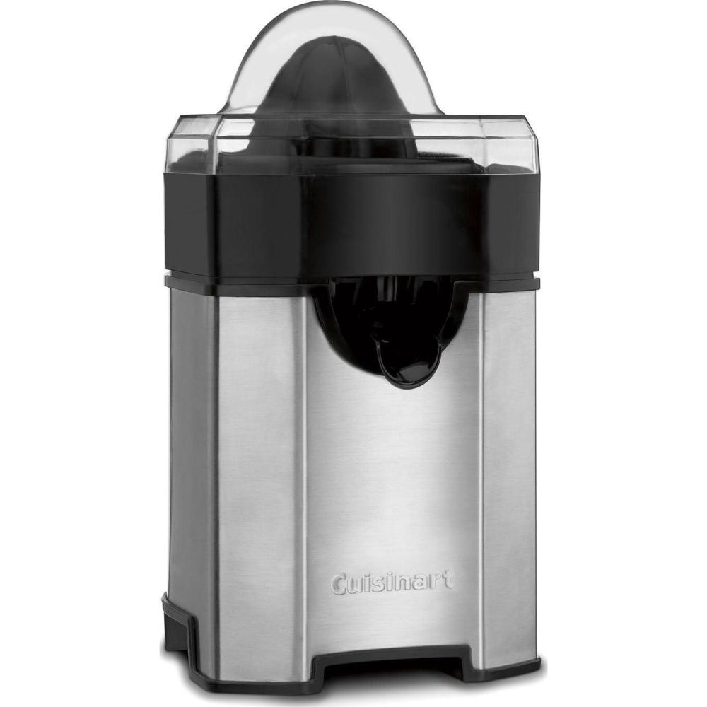 Cuisinart Pulp Control Citrus Juicer, Orange Juicer Squeezer and Lemon Squeezer with 3 Pulp Control Settings, Accommodates Small Limes and Large Grapefruits, CCJ-500P1, Black/Stainless Steel(Black/Stainless)