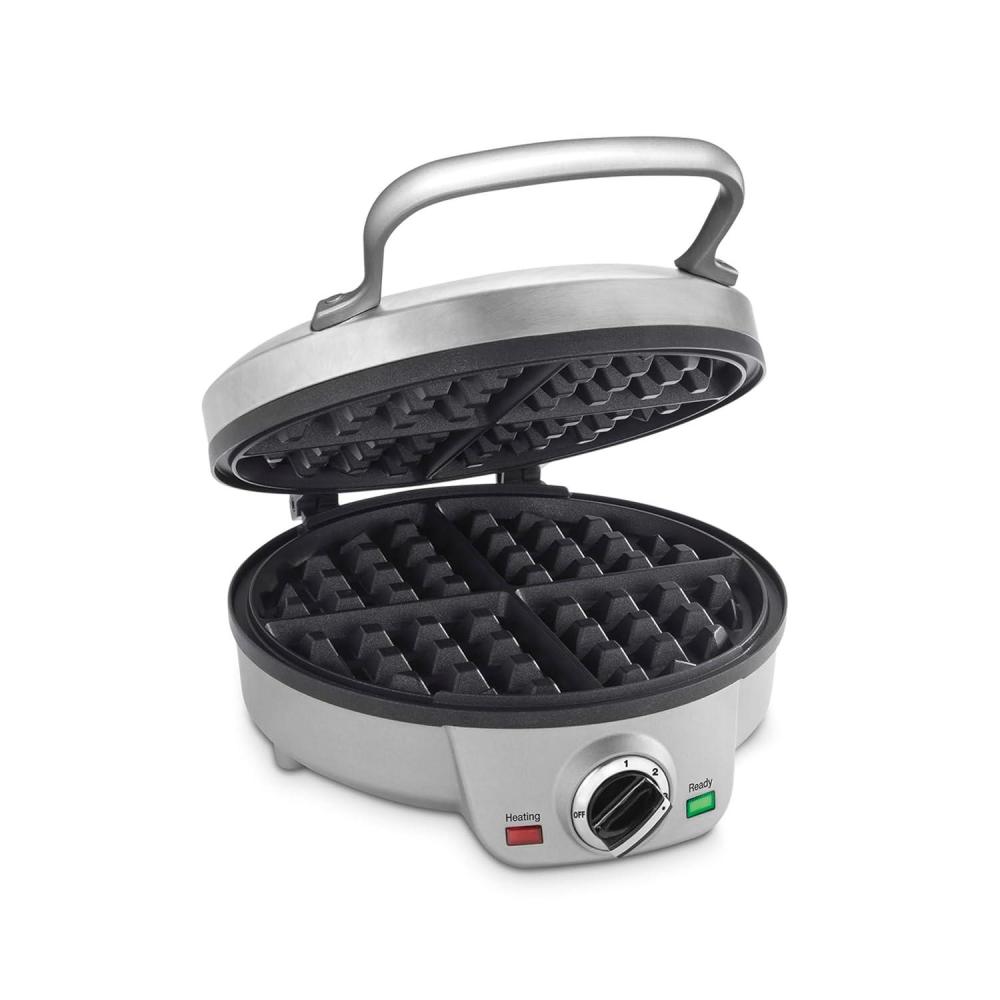 Cuisinart, 4 Slice Belgian Waffle Maker – Round, WAF-200NAS