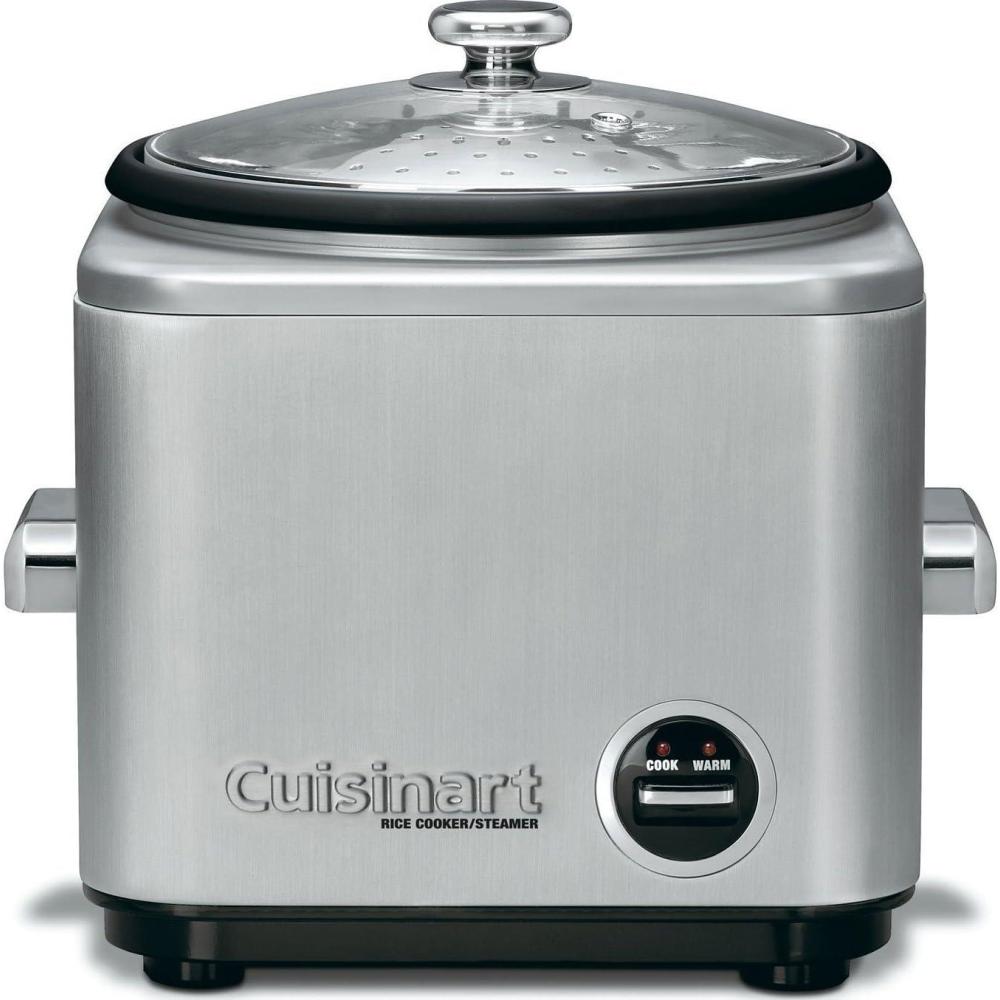 Cuisinart 8-Cup Rice Cooker, Silver, CRC-800NAS(8-Cup)