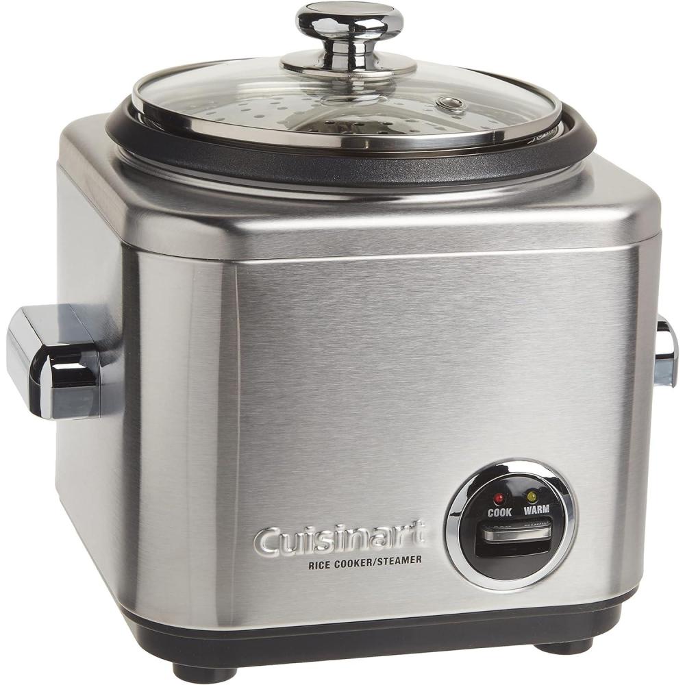 Cuisinart 8-Cup Rice Cooker, Silver, CRC-800NAS(4-Cup)