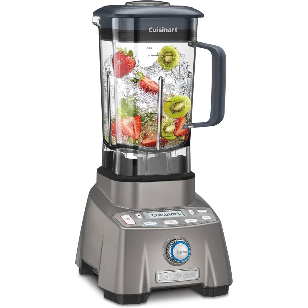 Cuisinart Blender for Shakes, Smoothies & More, 3.5 Peak Hurricane Pro Blender, Gunmetal, CBT-2000P1(Gun Metal)