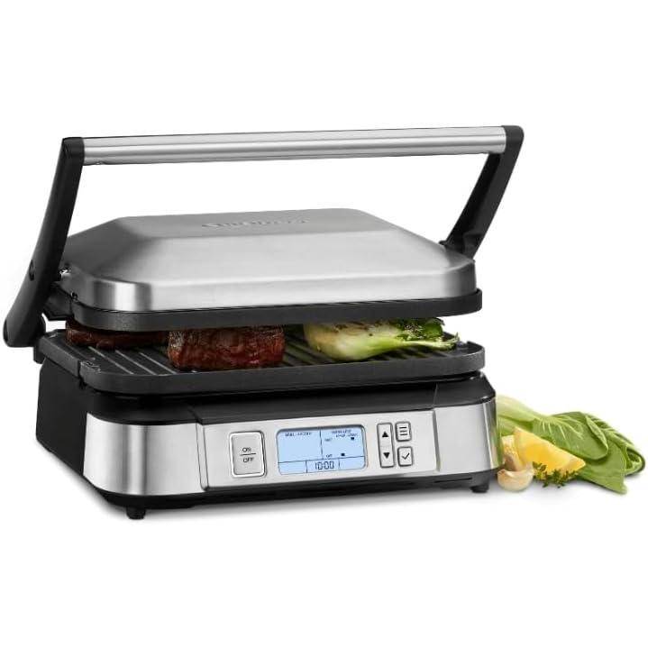 Cuisinart Griddler® with Smoke-Less Mode, GR-6SNAS(New Smoke-Less)