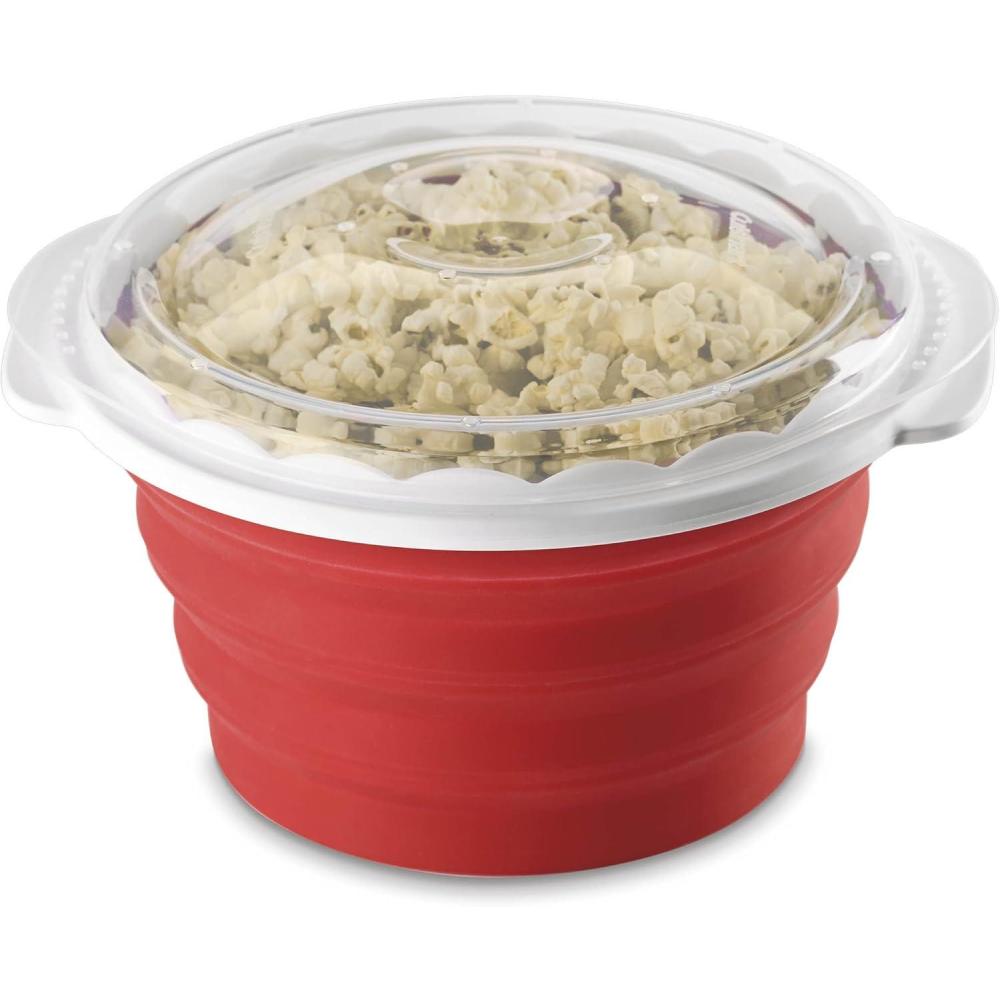 Cuisinart Microwave Popcorn Maker(Red)